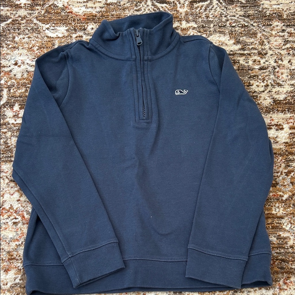 Vineyard Vines Navy Blue Quarter Zip